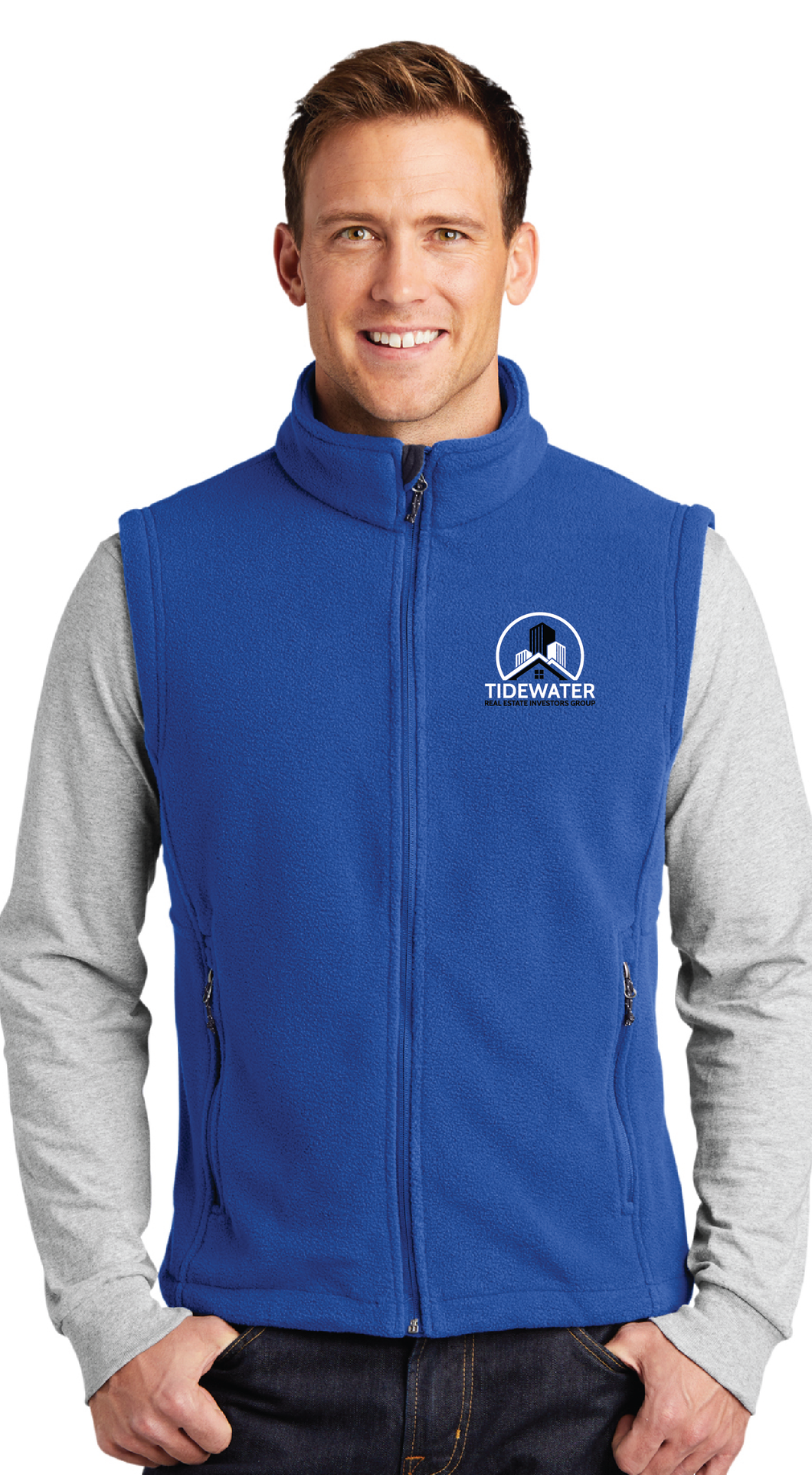 Fleece Vest / Royal / Tidewater Real Estate Investment Group