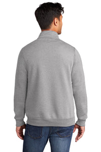 Core Fleece 1/4-Zip Pullover Sweatshirt / Athletic Heather / Tallwood High School Track & Field