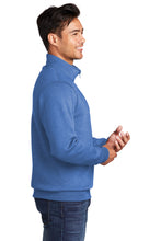 Core Fleece 1/4-Zip Pullover Sweatshirt / Heather Royal / Malibu Elementary Staff