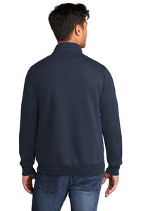 Heavy Blend Vintage Quarter-Zip Sweatshirt / Navy / First Colonial High School Staff