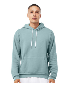 Unisex Sponge Fleece Hoodie / Heather Blue Lagoon / Lynnhaven Elementary Staff
