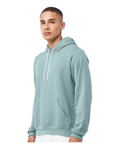 Unisex Sponge Fleece Hoodie / Heather Blue Lagoon / Lynnhaven Elementary Staff