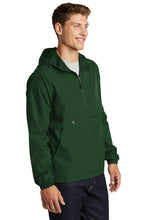 Packable Anorak / Forest Green / George Mason Tennis
