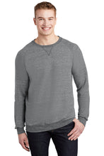 Snow Heather French Terry Raglan Crew / Charcoal / Cox High School Softball