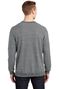 Snow Heather French Terry Raglan Crew / Charcoal / Cox High School Football