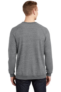 Snow Heather French Terry Raglan Crew / Charcoal / Protect The Castle / Kellam High School