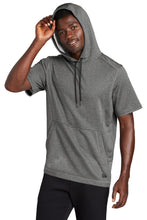 Performance Terry Short Sleeve Hoodie / Graphite / Cape Henry Strength & Conditioning
