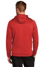 Nike Therma-FIT Pullover Fleece Hoodie / Red / Cape Henry Swimming