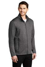 Striated Fleece Jacket / Graphite / Cape Henry Collegiate Softball