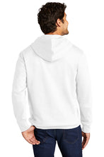 Fleece Hoodie / White / Coastal Baseball