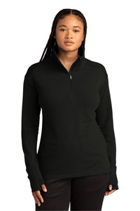 Ladies Sport-Wick Flex Fleece 1/4-Zip / Black / Arrowhead Elementary Staff