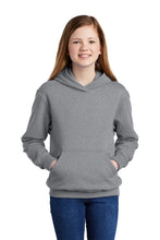 Fleece Pullover Hooded Sweatshirt (Youth & Adult) / Athletic Heather / Lynnhaven Boys Soccer
