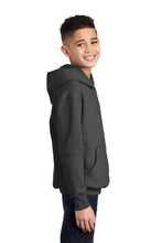 Core Fleece Pullover Hooded Sweatshirt (Youth & Adult) / Dark Heather Grey / Cape Henry Collegiate