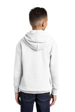 Core Fleece Pullover Hooded Sweatshirt (Youth & Adult) / White / Cape Henry Collegiate