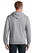 Full-Zip Hooded Sweatshirt / Athletic Heather / George Mason Tennis