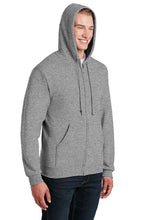 Full-Zip Fleece Hooded Sweatshirt / Oxford / First Colonial High School