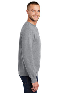 Fleece Crewneck Sweatshirt / Athletic Heather / Salem Middle School Staff