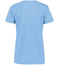 Performance V-Neck Tee / Columbia Blue / First Colonial Field Hockey