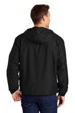 Team Jacket / Black/ Light Oxford / Tallwood High School Track & Field