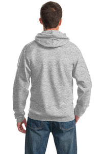 Fleece Hooded Sweatshirt / Ash Gray / Lynnhaven Softball - Fidgety