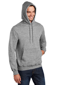 Essential Fleece Pullover Hooded Sweatshirt / Athletic Heather / Cape Henry Strength & Conditioning