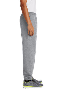 Fleece Sweatpants with Pockets / Athletic Heather / Plaza Middle Wrestling