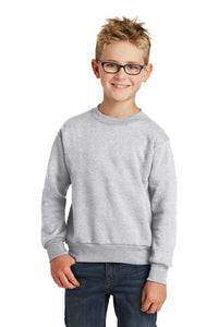 Core Fleece Crewneck Sweatshirt (Youth & Adult) / Ash / Fairfield Elementary School