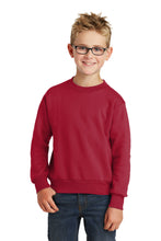 Core Fleece Crewneck Sweatshirt (Youth & Adult) / Red / Cape Henry Collegiate