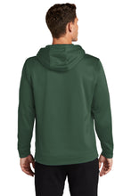 Fleece Hooded Pullover / Green / George Mason Tennis