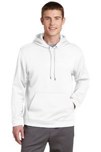 Performance Hoody Sweatshirt / White / Coastal Cannons - Fidgety