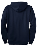 Fleece Full Zip Hooded Sweatshirt / Navy / WBC - Fidgety