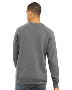 Sponge Fleece Raglan Crewneck / Grey Triblend / Cape Henry Swimming