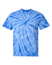 Cyclone Pinwheel Tie-Dyed T-Shirt (Youth & Adult) / Royal / Pembroke Meadows Elementary