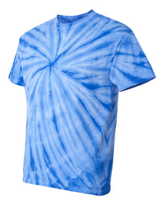 Cyclone Pinwheel Tie-Dyed T-Shirt / Royal / Brandon Middle School Wrestling