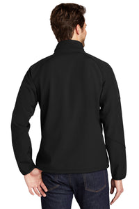 Textured Soft Shell Jacket / Black / Catholic High School Swimming Team