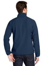 Textured Soft Shell Jacket / Dress Blue/Navy / Coastal Virginia Rowing
