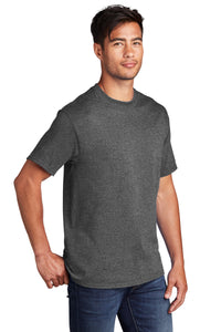 Core Cotton Tee (Youth & Adult) / Dark Heather Grey / Cape Henry Collegiate