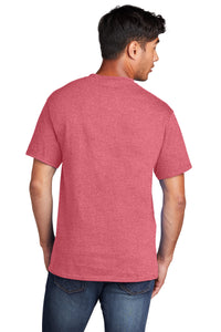 Core Cotton Tee (Youth & Adult) / Heather Red / North Landing Elementary School