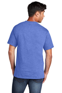 Cotton T-Shirt / Heather Royal / Plaza Boys Basketball