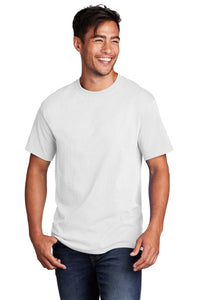 Core Cotton Tee (Youth & Adult) / White / Independence Middle Boys Soccer