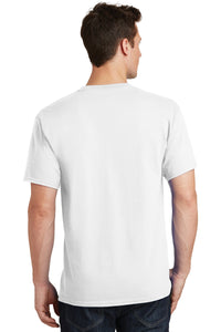 Core Cotton Tee (Youth & Adult) / White / Great Neck Tridents