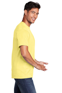 Core Cotton Tee / Yellow / Tallwood High School Track & Field