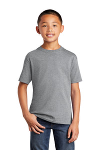 Core Cotton Tee (Youth) / Athletic Heather / Trantwood Elementary