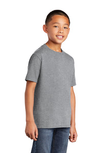 Core Cotton Tee (Youth) / Athletic Heather / Trantwood Elementary