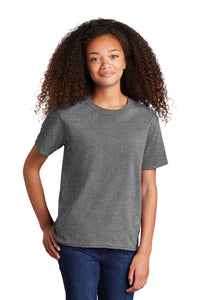 Core Cotton Tee (Youth & Adult) / Graphite Heather / Larkspur Middle School Softball