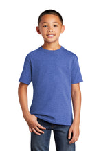 Core Cotton Tee (Youth & Adult) / Heather Royal / Pembroke Meadows Elementary