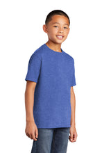 Core Cotton Tee (Youth & Adult) / Heather Royal / Pembroke Meadows Elementary