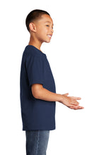 Core Cotton Tee (Youth & Adult) / Navy / Great Neck Tridents
