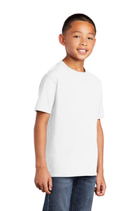 Core Cotton Tee (Youth & Adult) / White / Independence Middle Boys Soccer