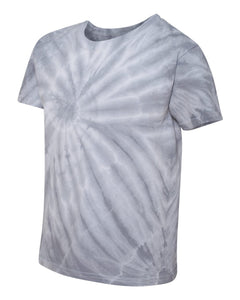Cyclone Vat-Dyed Pinwheel Short Sleeve T-Shirt (Youth & Adult) / Silver / Lynnhaven Elementary
